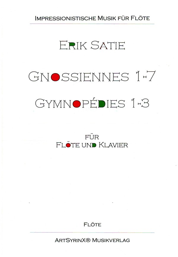 Gnossiennes Nr.1-7 und Gymnopédies Nr.1-3