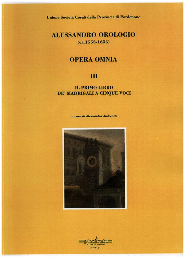Opera Omnia vol.3 - Il primo libro de' madrigali a cinque voci