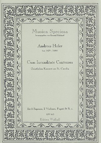 Cum iucunditate cantemus