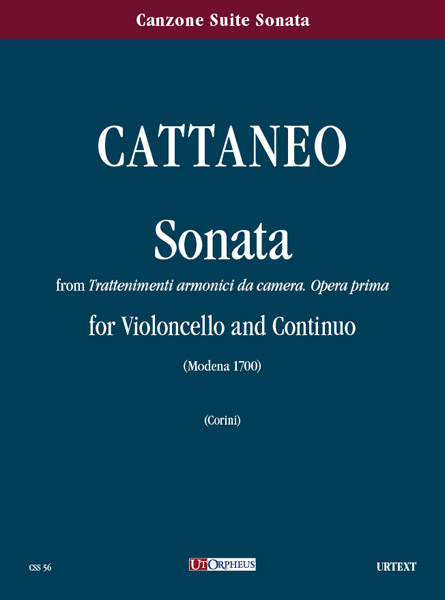 Sonate B-Dur op.1 für Violoncello und Bc