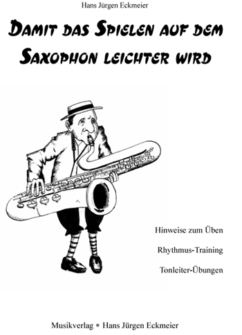 Damit das Spielen auf dem Saxophon