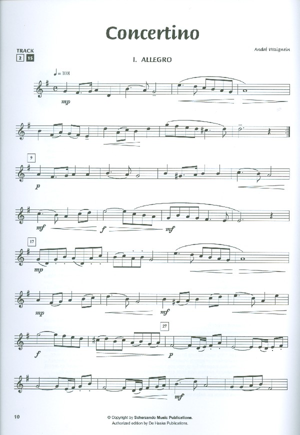 Concerto (+CD) 2 Solostücke mit