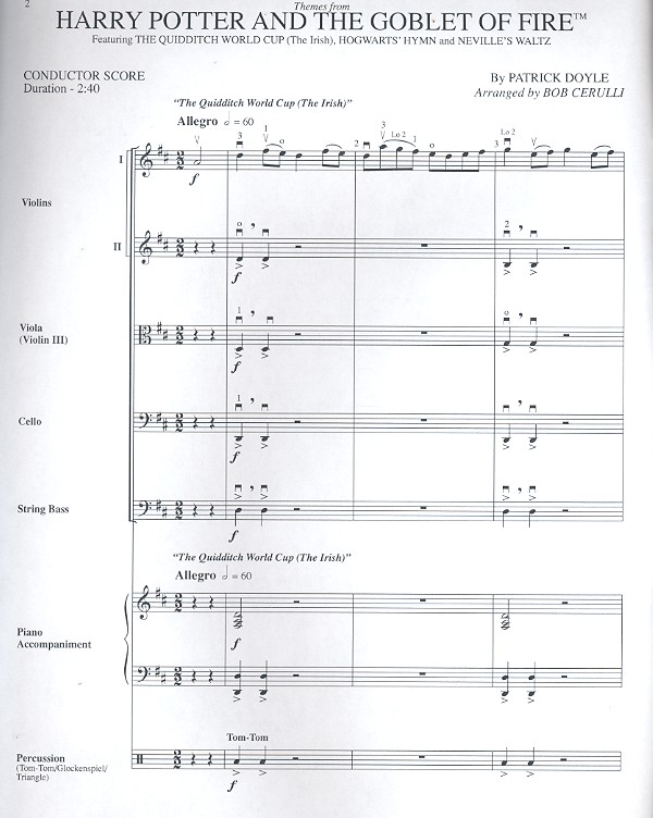 Themes from Harry Potter and the