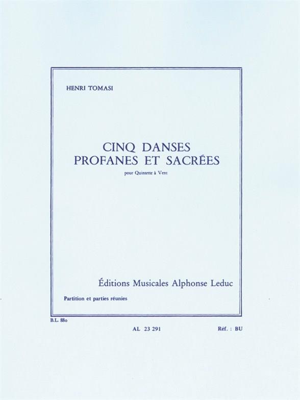 5 danses profanes et sacrées