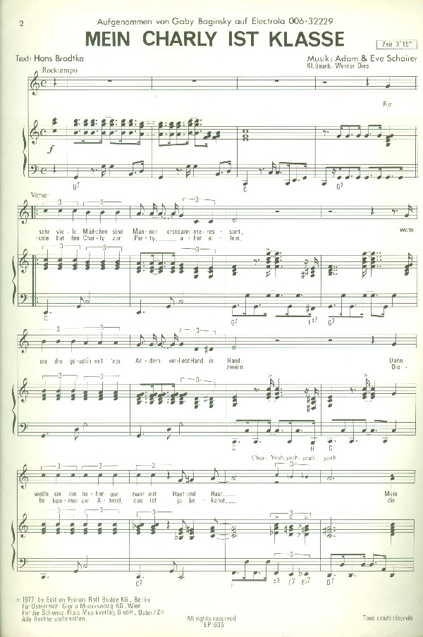 Mein Charly ist klasse: