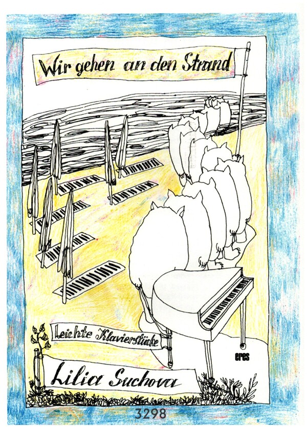 Wir gehen an den Strand