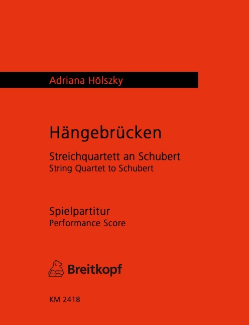 Hängebrücken Streichquartett an Schubert