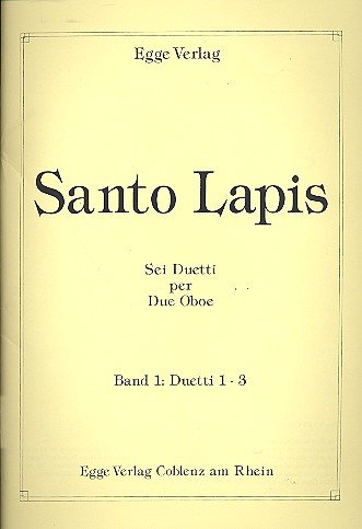 6 Duetti Band 1 (Nr.1-3)