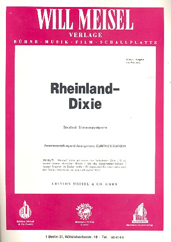 Rheinland-Dixie: Potpourri für