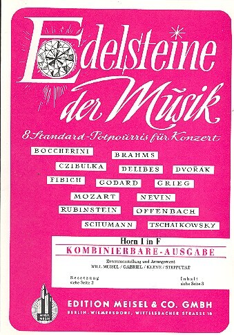 8 Edelsteine der Musik - 8 Standard-Potpourris