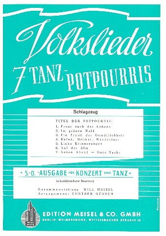 7 Volkslieder Tanzpotpourris