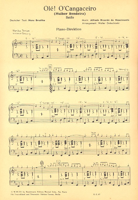 Ole O'cangaceiro   und  Brasilia: