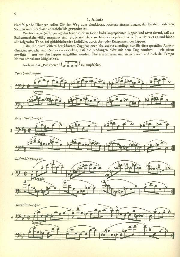 Der moderne Posaunist