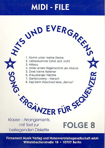 Hits und Evergreens Band 8 mit