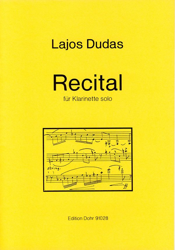 Recital für Klarinette solo