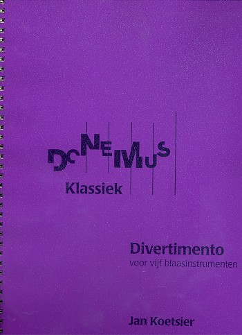 Divertimento op.16,1 für