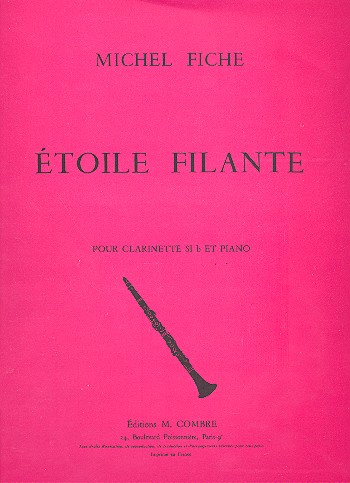 Étoile filante pour clarinette