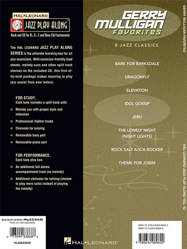 Gerry Mulligan Favorites (+CD):