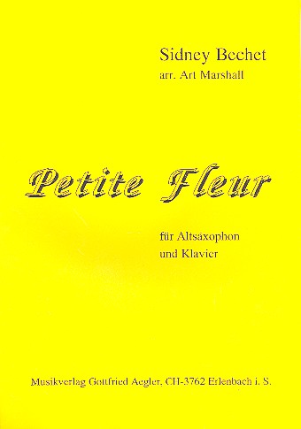 Petite fleur für Altsaxophon