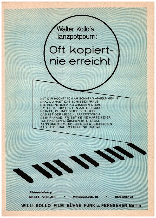 Oft kopiert nie erreicht