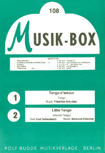 Tango d'amour  und  Little Tango: