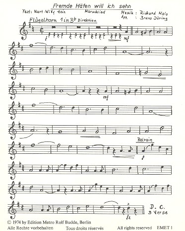 Fremde Häfen will ich sehn: