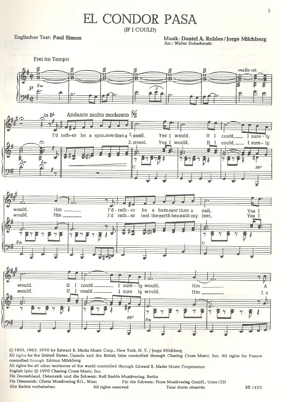 Paul Simon El Condor Pasa