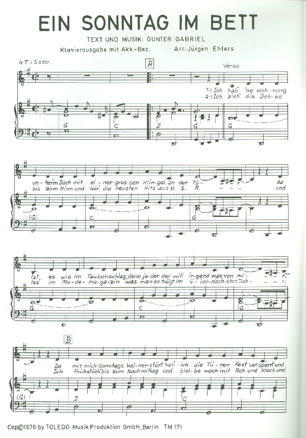 Ein Sonntag im Bett: