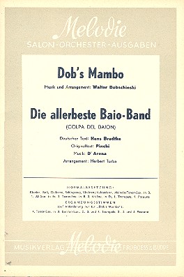 Dob's Mambo  und  Die allerbeste Baio-Ban: