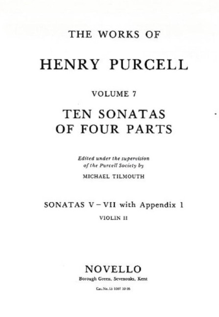 10 Sonatas of 4 Parts (nos.5-7)