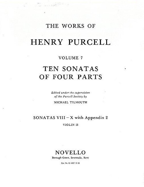 10 Sonatas of 4 Parts (nos.8-10)