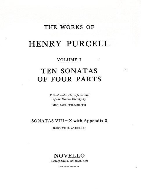 10 Sonatas of 4 Parts (nos.8-10)