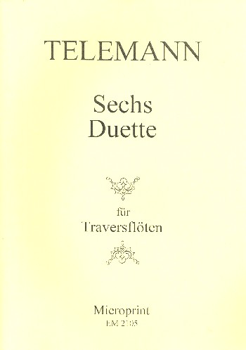 6 Duette für 2 Flöten