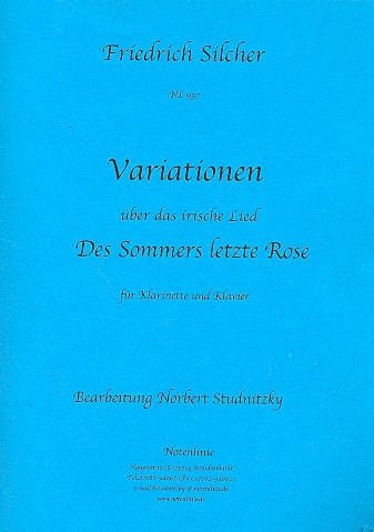 Variationen über das irische Lied 'Des Sommers letzte Rose'