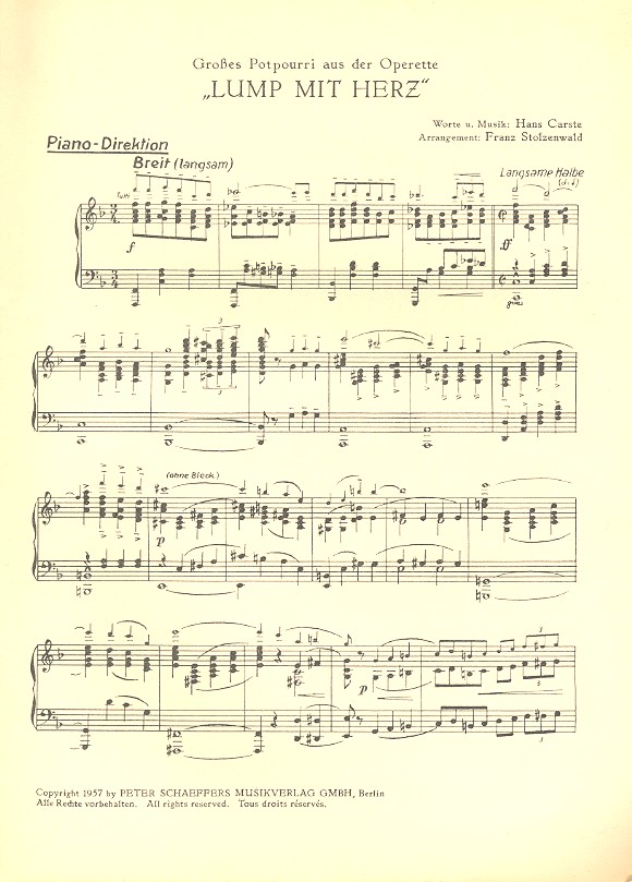 Lump mit Herz: Potpourri