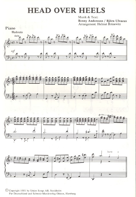 Magic Trumpet   und   Head over Heels: