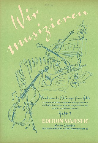 Wir musizieren Band 1