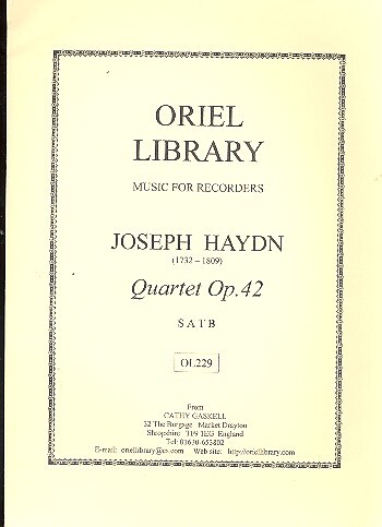 Quartet op.42