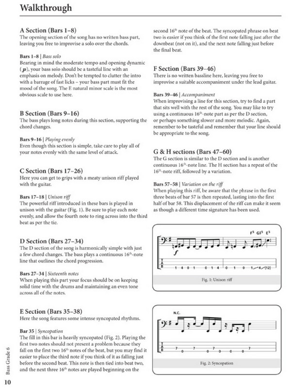 Rockschool Bass - Grade 6 (2012)