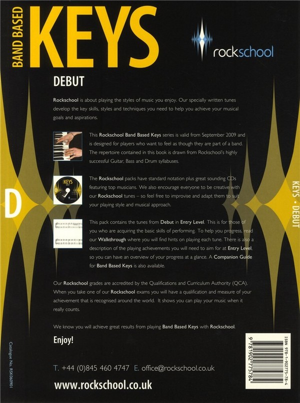 Rockschool: Band Based Keys - Debut
