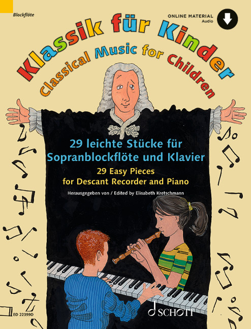 Klassik für Kinder (+Online Audio)