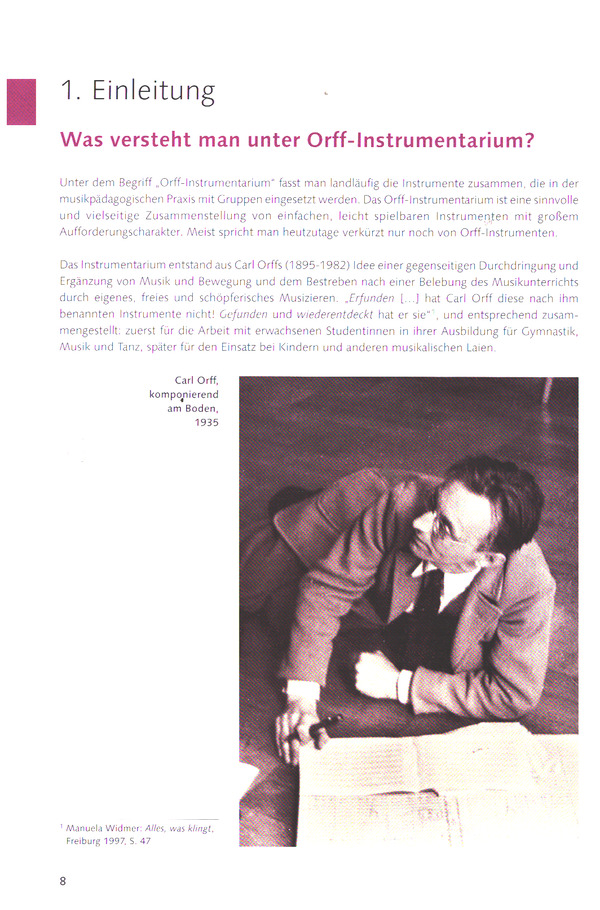 Orff-Instrumente und wie man sie spielt (+Online Audio)