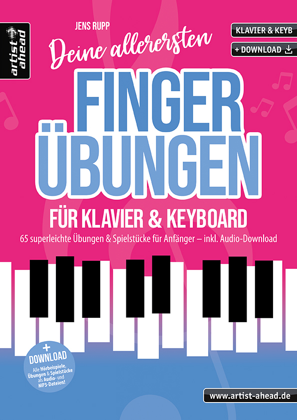 Deine allerersten Fingerübungen (+Online-Audio)