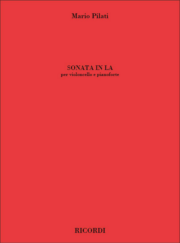 Sonata in La