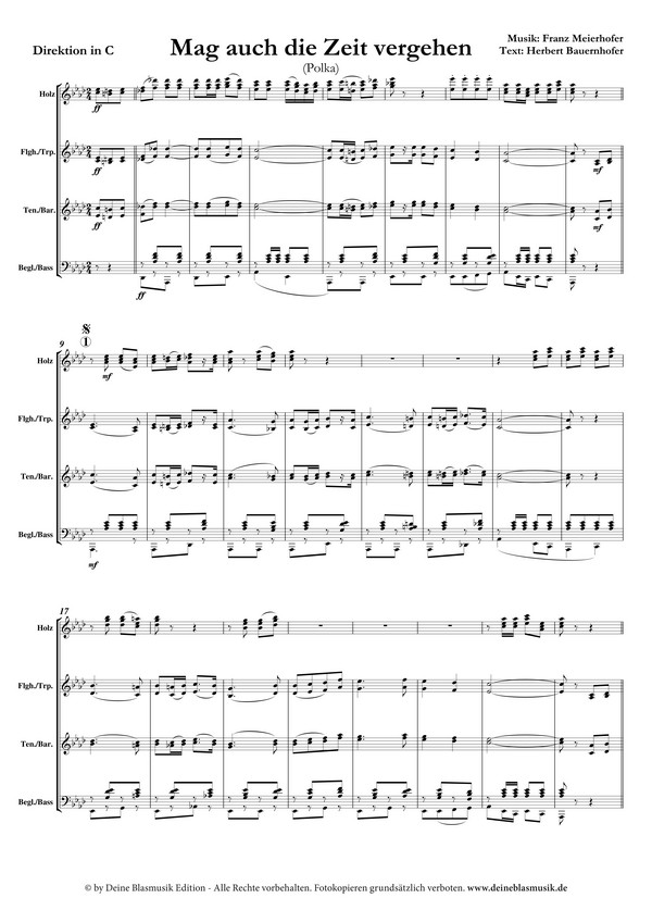 Mag auch die Zeit vergehen