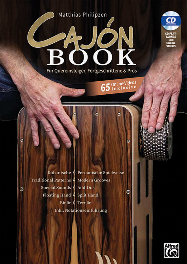 Cajón Book (+QR-Code+CD+Online Videos)