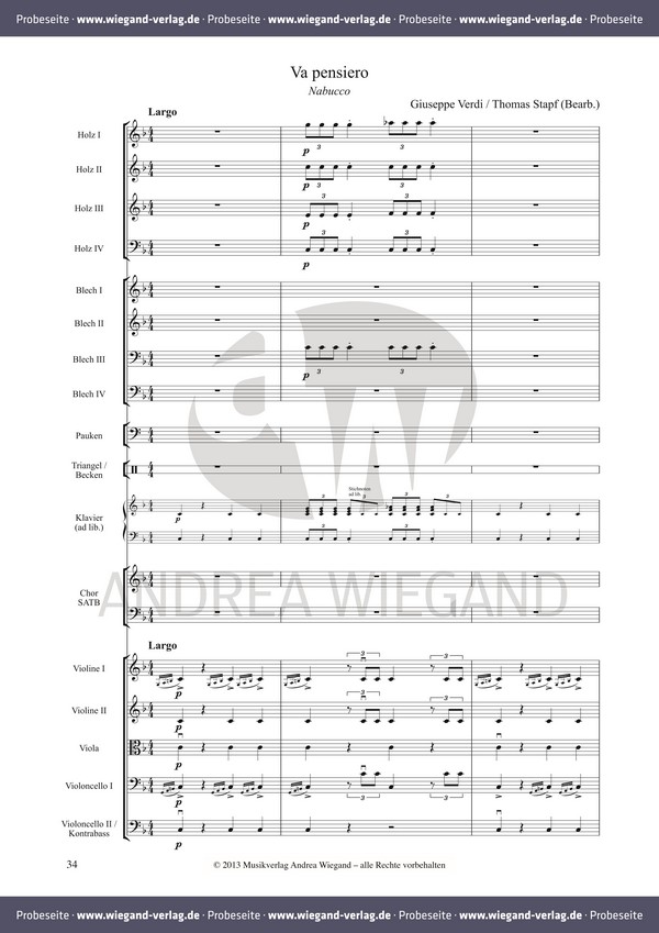 Puccini / Mascagni / Verdi, Da Capo - Ein Abend in der italienischen Oper