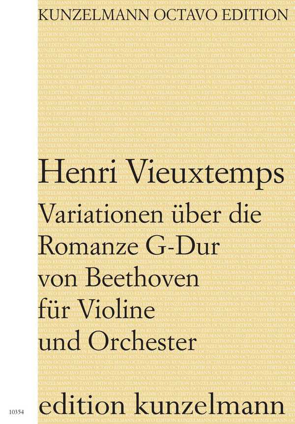Variationen über die Romanze G-Dur von Beethoven G-Dur