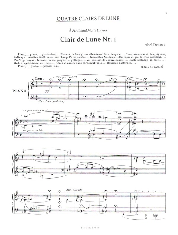 4 Clairs de Lune