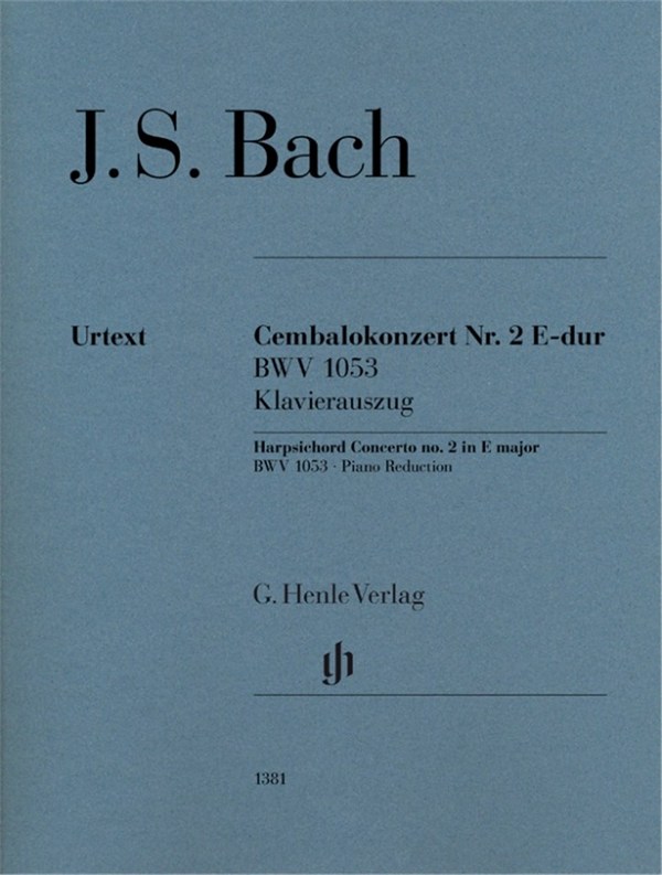 Konzert E-Dur Nr.2 BWV1053 für Cembalo und Streichorchester